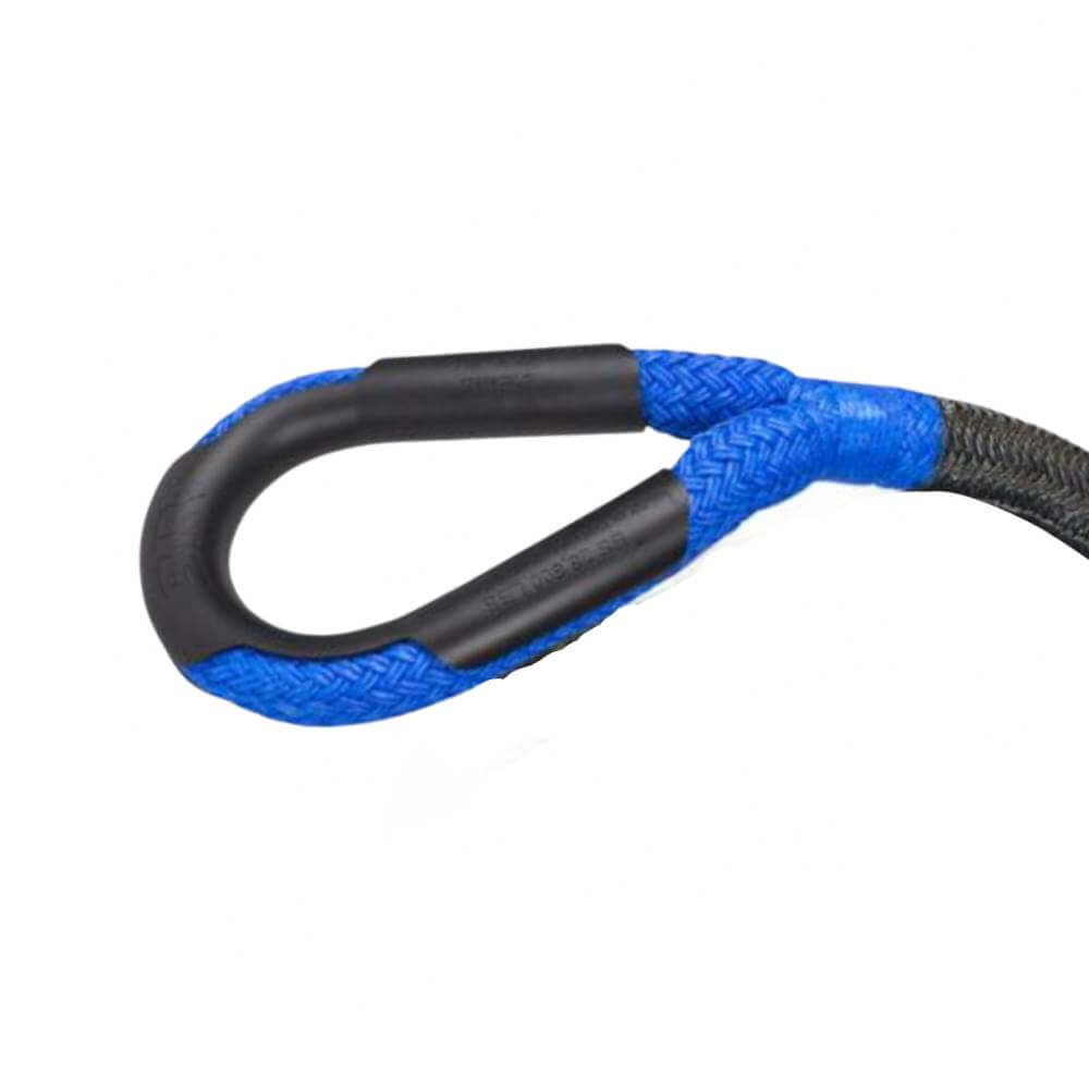 Recovery rope with ever ware thimble for extra protection