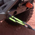 Buba Rope Oft shackle and synthetic winch line used for off road recoveries