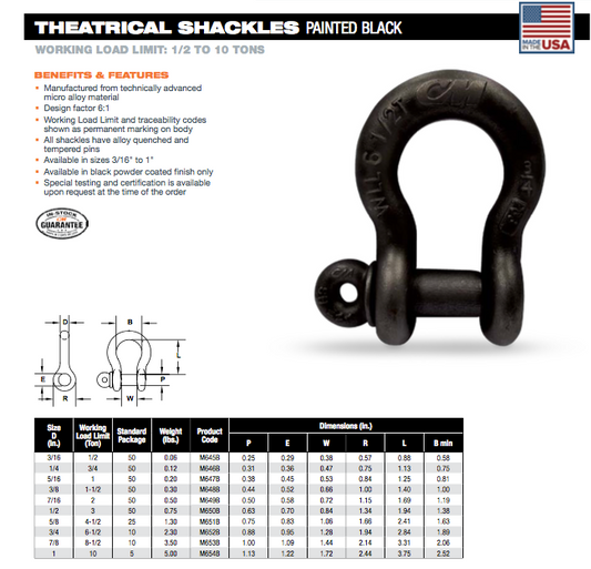 Lifting Rigging Shackles – Baremotion