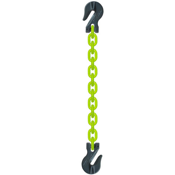5/8 x 8' Synthetic Rope Sling w/Chafe Guard - 16,900lbs @90°V – Baremotion
