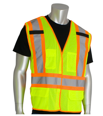 Blue Hi Visibility Reflective Safety Vest Hi Viz Ideal for 