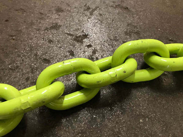 High Visibility Alloy Chain Grade 100 Made in USA